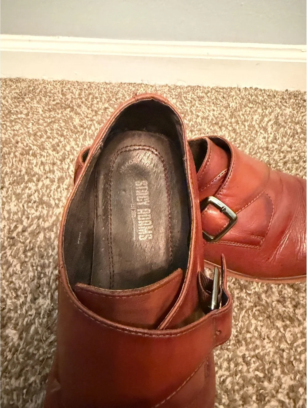 Stacy Adams Desmond Monk Strap Shoe Men’s 9.5